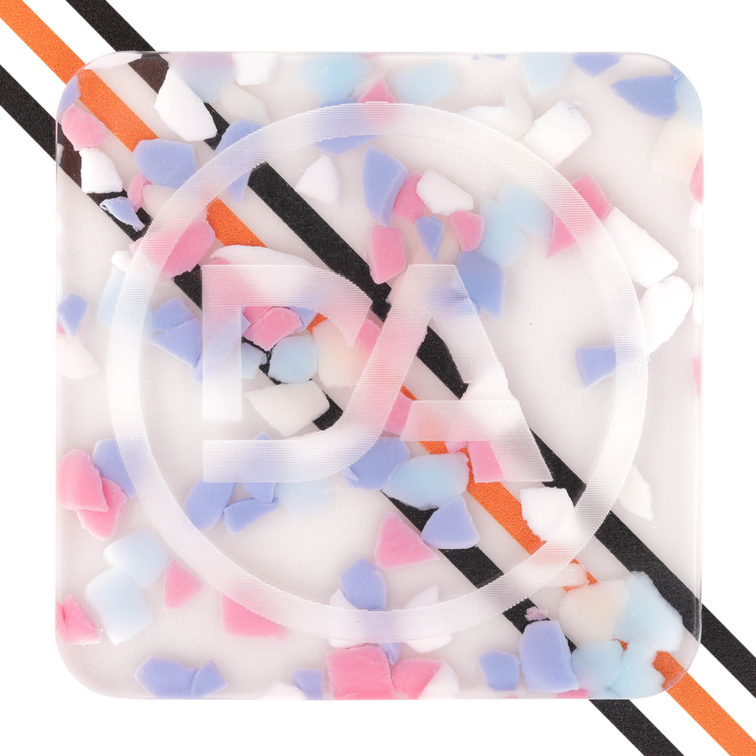 1/8" Cotton Candy Shards