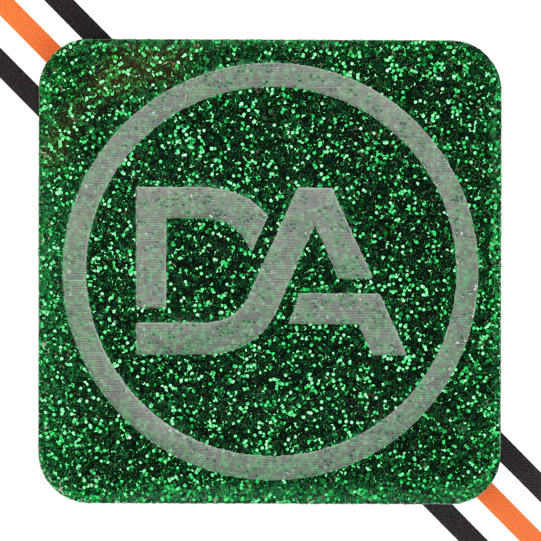 1/8" Green Glitter Acrylic