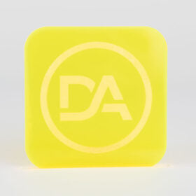 1/8″ Yellow Fluorescent Acrylic