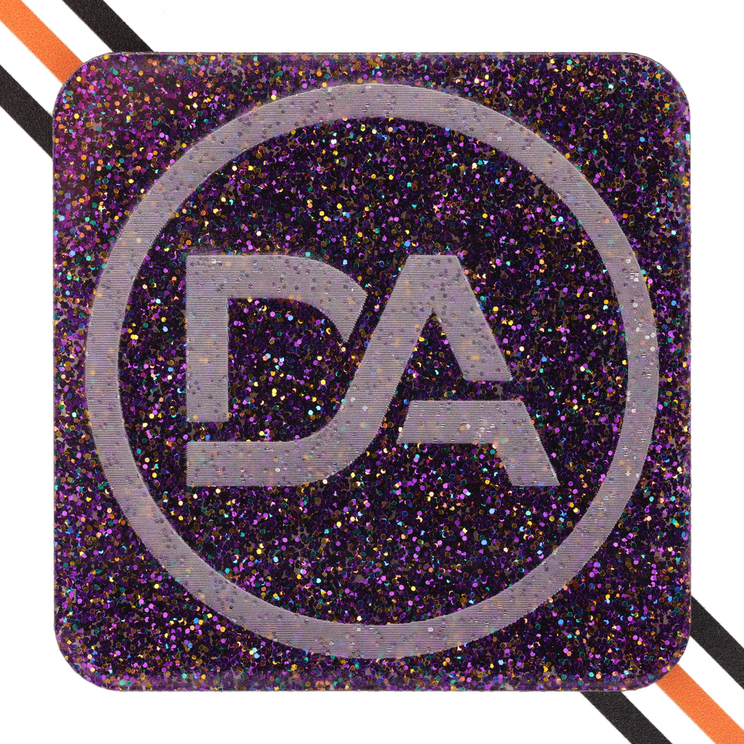 1/8" Midnight Purple Glitter