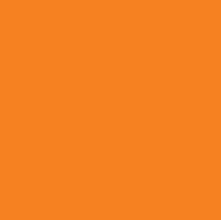 1/32" Orange Matte Eco-Thin Acrylic