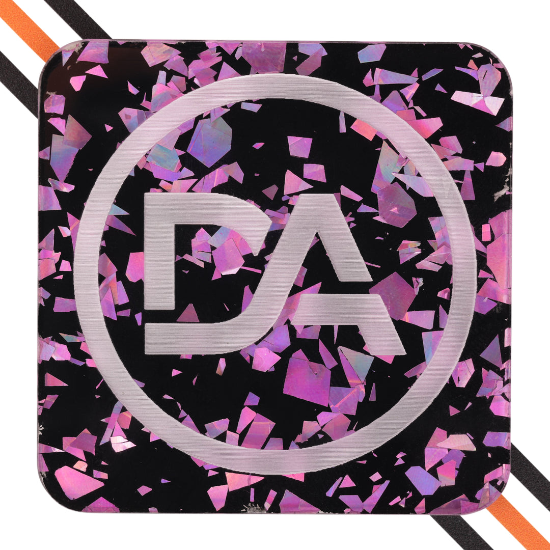 1/8" Blackout Pink Flake