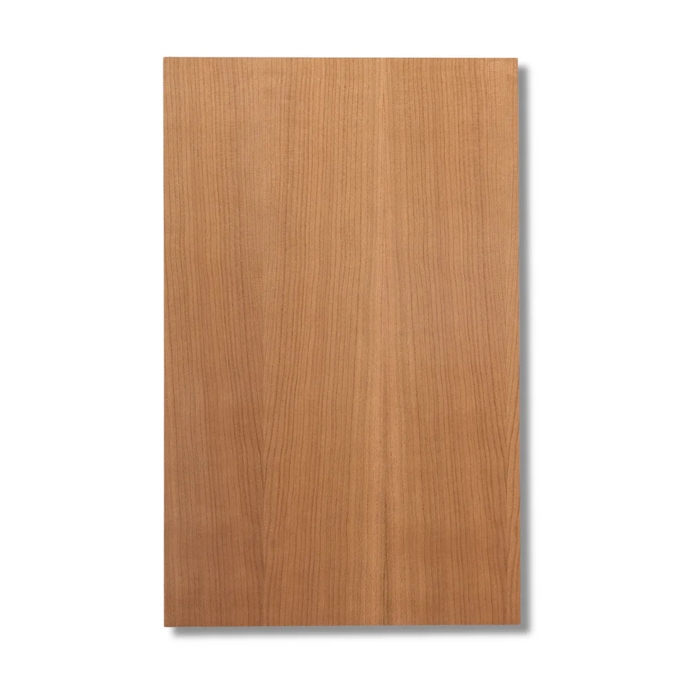 Cherry MDF sheet with rich woodgrain and prefinished face
