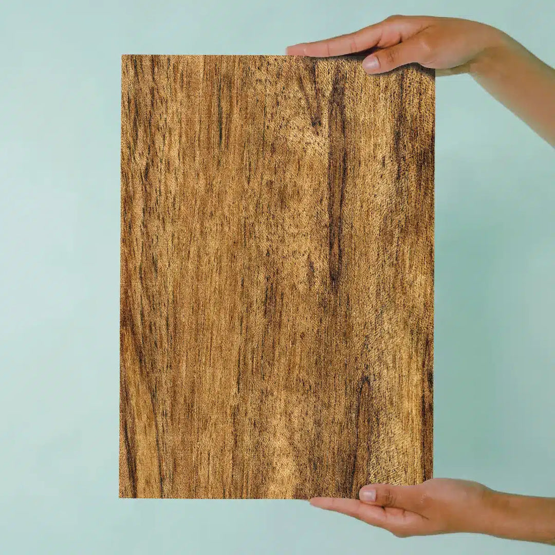 South American Mahogany Wood Print