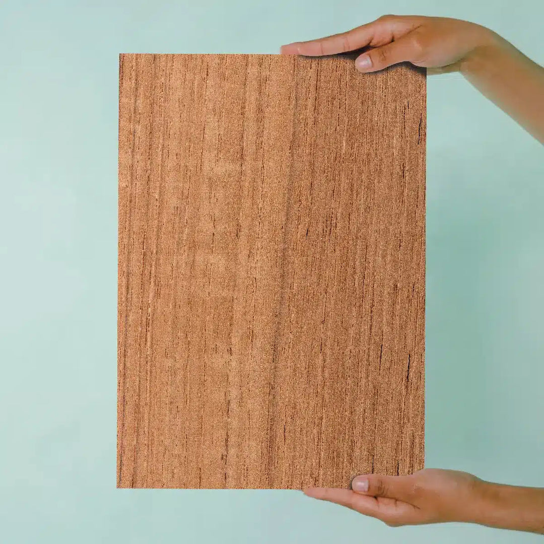 Teak Wood Print