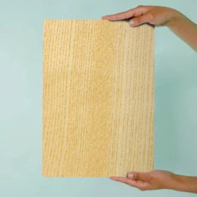 White Ash Wood Print