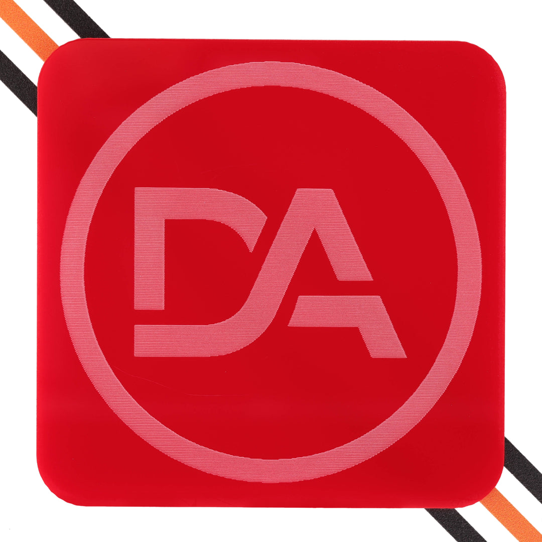 1/8" 2283 Red Semi-Translucent Acrylic