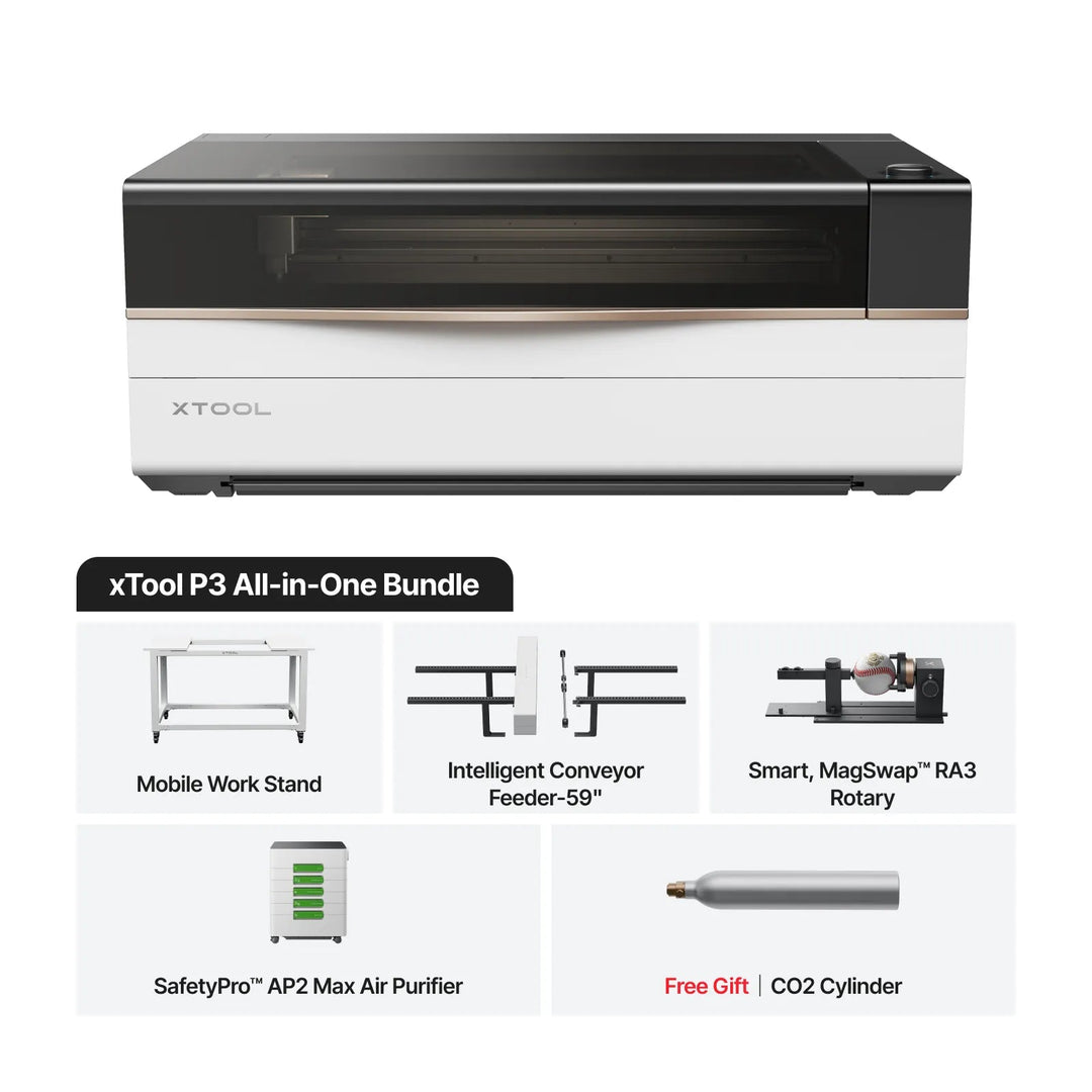xTool P3 All in one Bundle