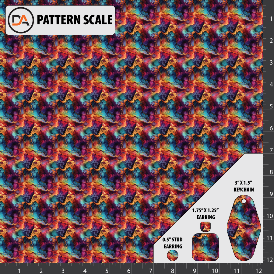 D373 - Mystic Space Ink Swirl Pattern – Denver Acrylics