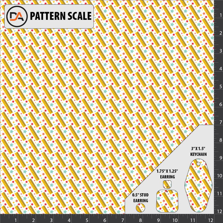 Buff Overlay Ruler D316 - Rulers Pattern – Denver Acrylics