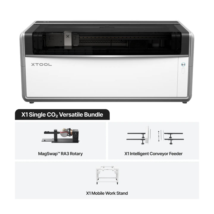 xtool x1 single co₂ versatile bundle